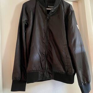 Guess Black Bomber Jacket